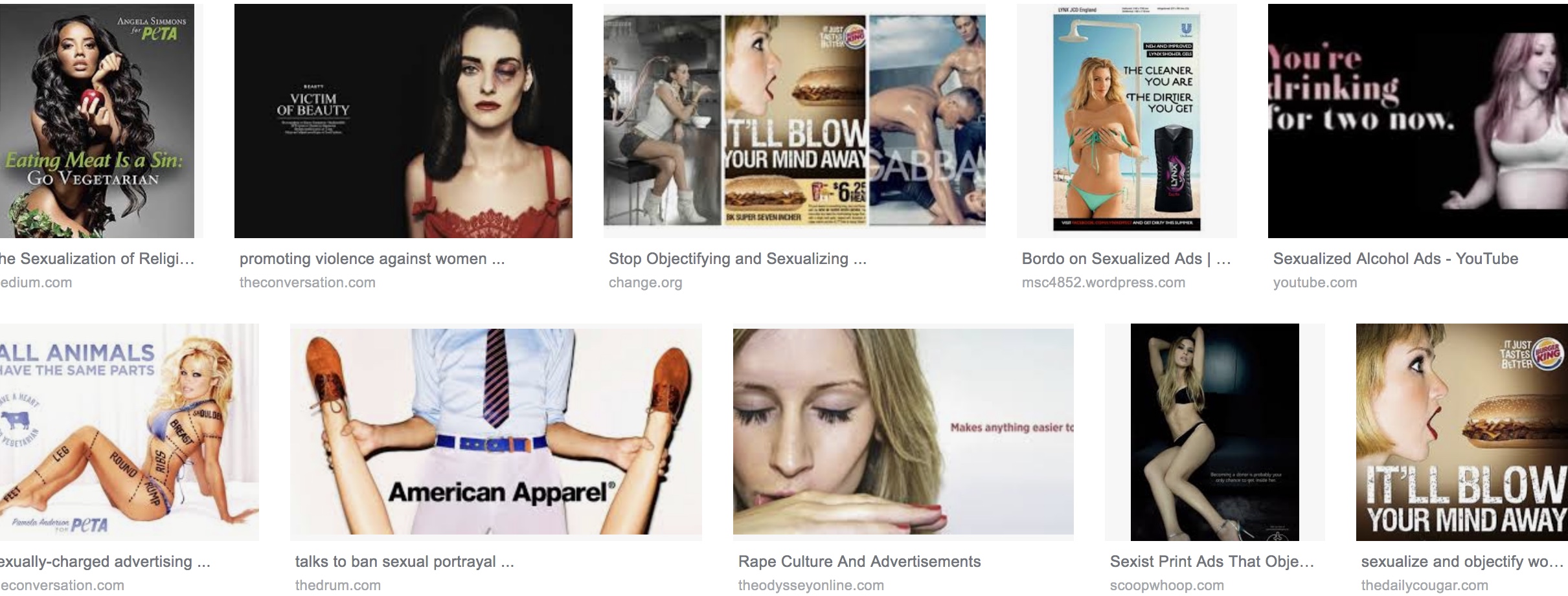 Publicidade e prostituição: o duplo padrão da crítica