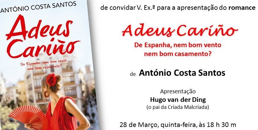 28 março | Lançamento de Adeus Cariño