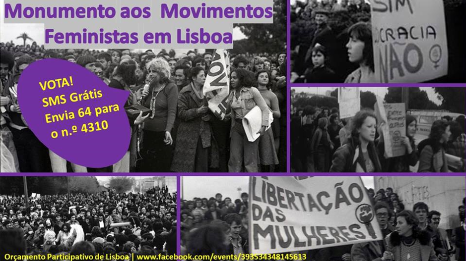 Lisboa feminista: queremos um Monumento aos Movimentos Feministas