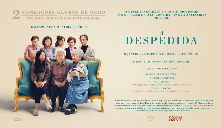 A Despedida, de Lulu Wang. Um delicioso mergulho na China.